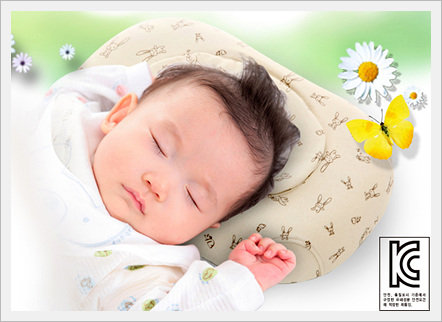 Dr. Mom Baby 2 in 1 Pillow - Organic Cotto... Made in Korea